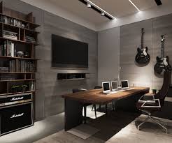 3 Examples Of Modern Simplicity Man Cave Home Office Ideas Home Office Design Modern Home Office