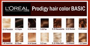 Loreal Hair Color Chart 2016