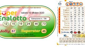 Archivio estrazioni del superenalotto divise per anno dal 1971 ad oggi dove puoi controllare le tue formazioni sfogliando i diversi anni e scoprire se hai vinto. Estrazioni Lotto E Numeri Superenalotto Sabato 10 Ottobre Numeri E Quote