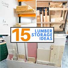 Once you have it in place, use the lag screws to secure it to the ceiling. Lumber And Scrap Wood Storage Ideas The Handyman S Daughter