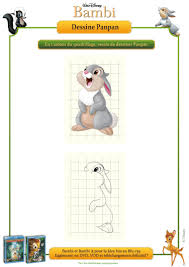 Activite Disney Bambi Dessin Panpan Le Petit Lapin