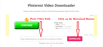 The name of a social networking site that lets people share images and videos from their own. Pinterest Video Downloader Download Pinterest Videos Gif Images Online