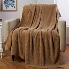 Warm Cozy Brown Blankets Throws Hsn