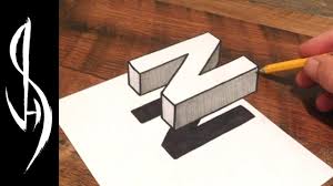 Ultimate Guide On How To Draw 3d Floating Letters Very Easy Youtube 3d Drawings Realistic Drawings Easy Drawings