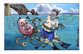 Referring to the 'sainted' prime minister's claims he is doing god's work and that jesus would approve of his policies, created for tribune. Alex Salmond David Cameron Cartoon Gallery