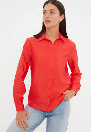 Trendyol Mila Red Blouse from Turkey Bold and Beautiful