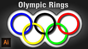 The olympic symbol consists of five interlaced rings of equal dimensions, used alone, in one or in five different colours, which are, from left to right, blue, yellow, black, green and red. How To Make The Olympic Rings Illustrator Tutorials