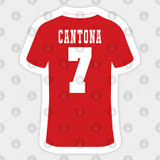 Eric cantona when i think football. Eric Cantona Jersey Eric Cantona Sticker Teepublic