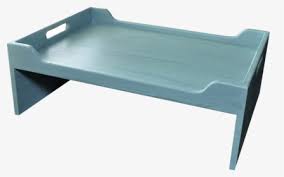 18'' h x 22'' w x 22'' d. Turquoise Distressed Breakfast In Bed Tray Coffee Table Hd Png Download Kindpng