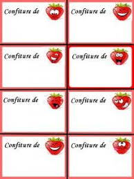 Confiture De Fraises Etiquettes Confitures Gratuites Etiquettes De Pot Etiquette Confiture