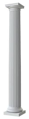 The only vertically integrated manufacturer of aluminum and fiberglass columns and railing systems in the. Round Columns Many Available Sizes Architectural Mall