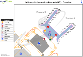 Indianapolis Indianapolis International Ind Airport Terminal Map Overview Airport Car Rental Indianapolis International Airport International Airport