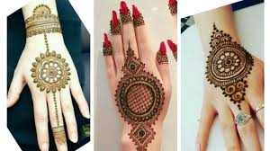 We are having a wide variety of latest tikki style mehndi designs for hands 2017 to make this struggle easier for you. Gol Tikki Mehndi Designs For Back Hand Images How To Apply Beautiful Flowers Easy Mandala Gol Tikki Round Design Henna Or Gol Tikki Mehndi Design Is One Of The