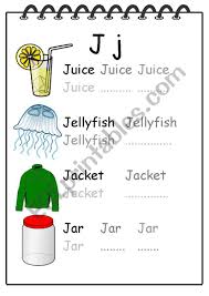 Alphabet refers to the letters of a language, arranged in the order fixed by custom. Alphabet Writing Worksheet J Esl Worksheet By Futago1998