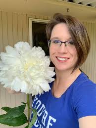 What type of peony has large white flowers and where to buy?