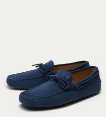 Tods Moccasin New Gommini Navy Braun Hamburg