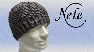 Mutze Stricken Strickmutze Fur Anfanger Im Perlmuster Diy Anleitung By Nele C Youtube