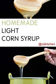 Homemade Light Corn Syrup This Diy Corn Syrup Substitute Is Made Without Corn Starch It S Basically Homemade Syrup Recipes Corn Syrup Substitute Corn Syrup