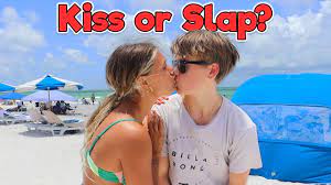 Kiss or Slap *Florida Beach Edition* - YouTube