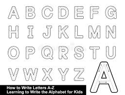 Try using these worksheets with your . Alphabet Tracing Letters Step By Step Letter Tracing Write The Letter Alphabet Writing Lesson For Children Vector Stock Vector Illustration Of Exercises Cartoon 148678655