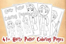 This harry potter coloring pages is suitable for your children because the presented pictures are very clear with small details. 41 Harry Potter Printable Coloring Pages For Kids