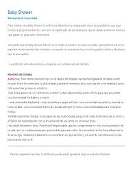 Baby Shower Pdf Eucaristia Amor