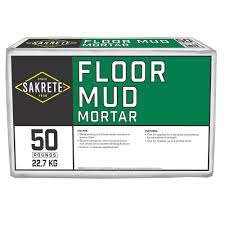 Shower pan man shower pan preslope and liner building a shower pan for tiling install mud on concrete in a shower pan quikrete 50 lb deck mud mortar mix floor deck mud calculator how to make. Sakrete 50 Lb Floor Mud Mortar 65467002 The Home Depot