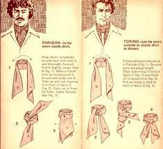 A Guide On How To Tie An Ascot Victorian Mens Fashion Ascot Ties Mens Accessories Fashion