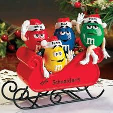 M M Sleigh Figurine Family Christmas Gifts Personalized Christmas Gifts Christmas