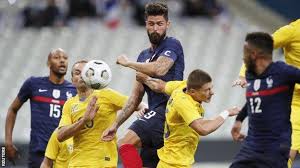 Statistique, scores des matchs, resultats, classement et historique des equipes de foot france et ukraine. France 7 1 Ukraine Giroud Camavinga Mbappe Griezmann Score Bbc Sport