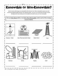 Minutes vocabulary have students review their responses to the worksheet and make any corrections discuss the correct answers when everyone is finished. Renewable Or Non Renewable Energy Worksheets