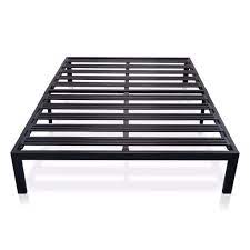 It has a durable and stable design. Full Size Metal Platform Bed Frame With 3 86 Inch Wide Heavy Duty Steel Slats Fastfurnishings Com