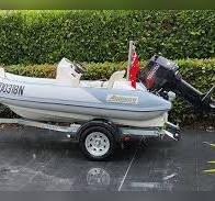 Aquapro 3.1 RIB Boat Aluminium Hull With Inflatable Side ...