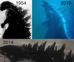 Rare godzilla king of monsters movie japanese poster 24 in x 36 in collectible. For Godzilla King Of The Monsters 2019 Godzilla S Back Spikes Were Updated From His 2014 Version To Look Like His First Appearance In Gojira 1954 Moviedetails