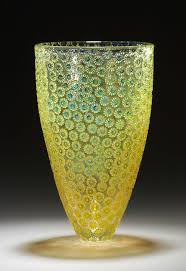 Kevin Gorden Astreopora Vase Glass Artwork Glass Art Glass Vase