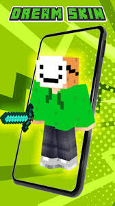 Player skin with username dream. Download Dream Skin For Minecraft Free For Android Dream Skin For Minecraft Apk Download Steprimo Com