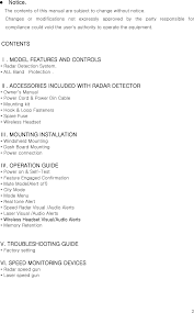Tpx™ radar and laser detection system 2.0. A 01 01 Radar Detector Tpx Main Console User Manual Adaptiv Technologies