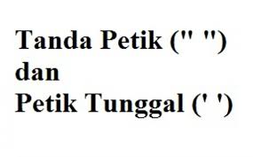 Detect language english german french italian turkish. Tanda Petik Satu In English