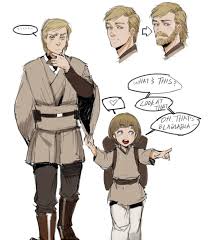 Anakin Bla Blah Blah Blah Obi Wan I Should Grow A Beard Star Wars Drawings Star Wars Artwork Star Wars Humor