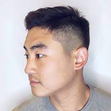 Rugged men's cut with beard. Asian Hairstyles For Men 2021 Trends