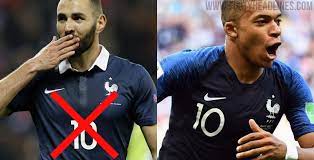 September 2020 bekannt und reiht sich in die traditionelle farbauswahl ein. Bestatigt Benzema Wird Die Nummer 19 Fur Frankreich Tragen Nur Fussball