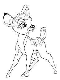 Being a fawn, he has exploratory instincts just like your child and this coloring page has immense potential as a tool to stimulate your child's imagination. Bambi Coloring Page 1001coloring Com