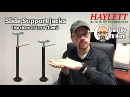 These extensions can be slid in or out according to the needs. Slide Support Jacks With Josh The Rv Nerd Youtube