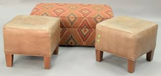 My ottoman is quite the daring chameleon. Four Piece Lot To Include Pair Of Ethan Allen Ottomans Ht 18 In Top 20 X 20 In Contemporary Coffee Table And A Lift Top Ott For Sale At Auction On 26th January Bidsquare
