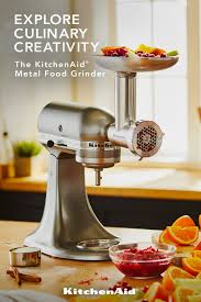Other Metal Food Grinder Attachment Ksmmga Kitchenaid In 2020 Gadgets Kitchen Cooking Kitchen Aid Mixer Recipes Kitchen Aid