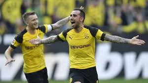 Paco Alcacer Sello El Triunfo Del Dortmund Con Hat Trick En Media Hora Dortmund Triunfo Deportes