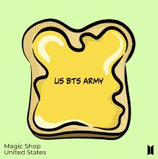 The merch has the bts x mcdonald's logo and other designs related to the collaboration. 210521 Release Butter Us Bts Army