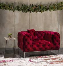 Crandon Red Chair Half Red Chair Chair Accent Furniture