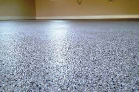 Epoxy paint is an perfect choice for covering garage and basement floors. Acrylic Floor Paint Designs