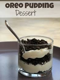 Garnish with oreo cookies, dollops of cool whip or whipped topping and crushed oreos. Oreo Pudding Desert Recipe Oreo Pudding Dessert Oreo Pudding Desert Recipes